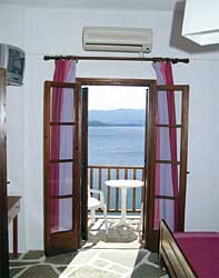 Blick aus dem Schlafzimmer