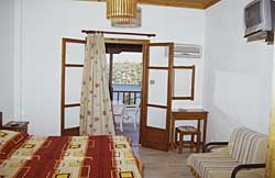 Schlafzimmer der Ferienwohnung