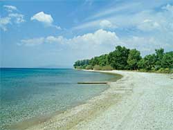der Strand von Koropi