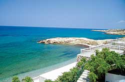 Strand vor dem Hotel High Life bei Girne