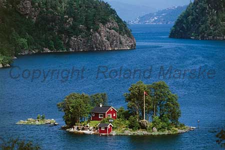 Lovrafjord in Norwegen