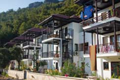 Die Villa Amanda mit bestem Blick &uuml;ber Akyaka und die Bucht