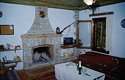 Wohnk&uuml;che im Gizli Haus in Akyaka