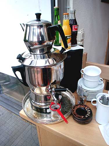 Das ist unser Samovar