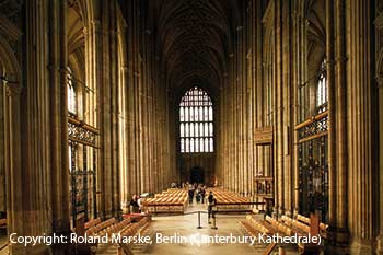 Canterbury Kathedrale von innen