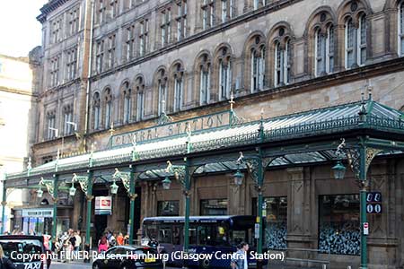 Main Station in Glasgow