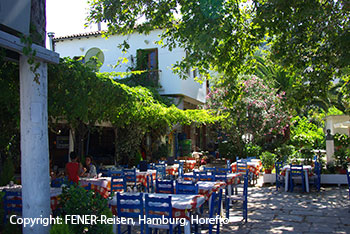 Taverne in Horefto auf dem Pilion