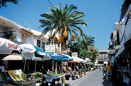 Tavernenstraße in Rethymno