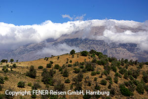 Wilde Landschaft auf Kreta