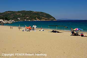 Strand auf dem Pilion