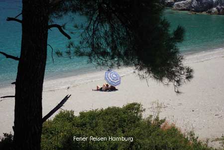 Mama Mia Strand von Skopelos