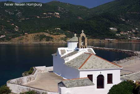 Kirche in Skopelos Ort