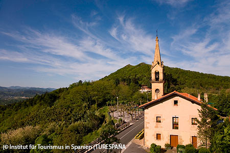 Kapelle von Guadalupe bei Irun auf dem Jakobsweg