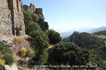 Kreuzfahrerburg St. Hillarion bei Girne in Nordzypern