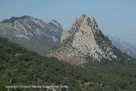 Besparmak Gebirge auf der individuellen Wandertour in Nordzypern