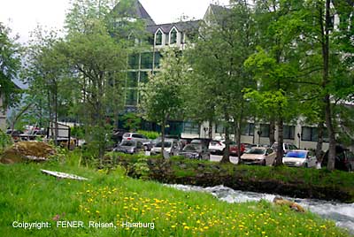 Hotel Union in Geiranger in Norwegen
