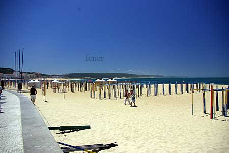 Der Strand von Nazare