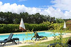 Pool in der Villas da Fonte in Monte Redondo in Portugal