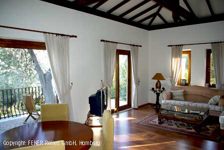 Villa Sari, Wohnzimmer