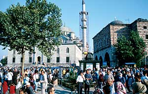 Platz vor dem Ägyptischen Basar