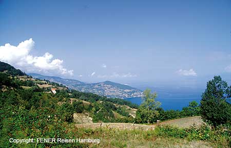 Landschaft am Schwarzen Meer